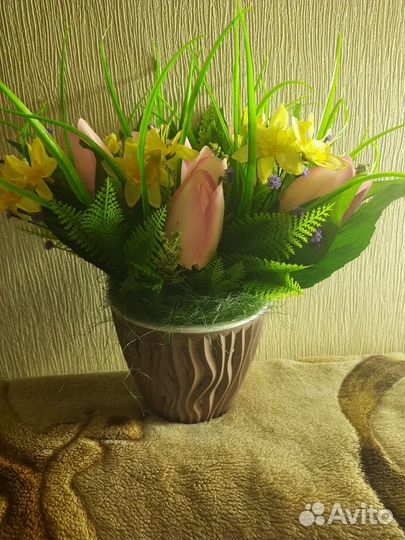 Корзина с цветами