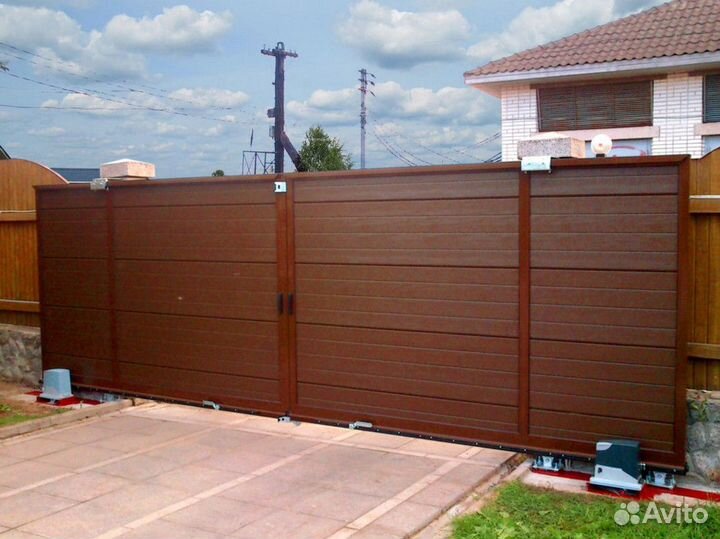 Привод для откатных ворот в наличии