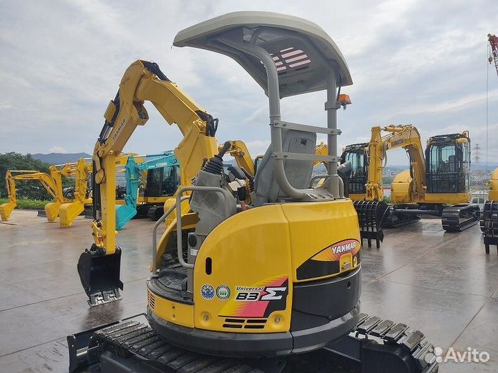 Мини-экскаватор YANMAR B3, 2008