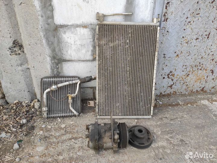 Компрессор кондиционера шевроле нива