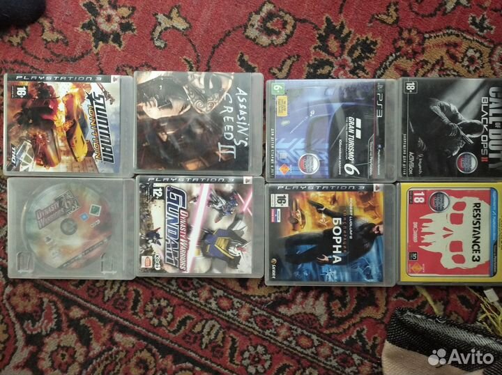 Диски на ps3