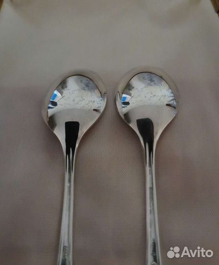 Набор посеребренных чайных ложек 6шт (новые)