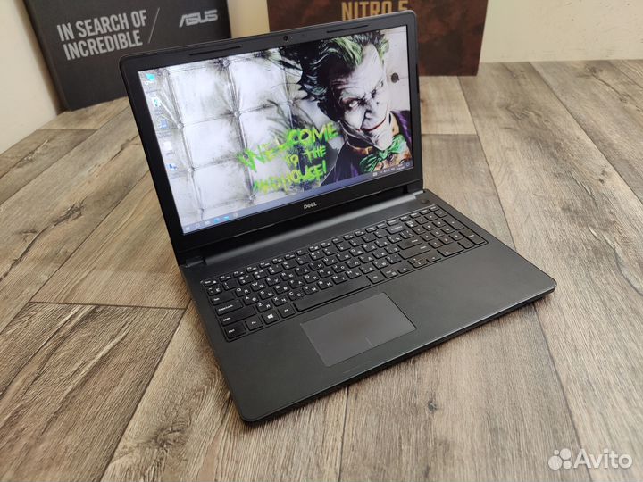 Dell inspiron 15 (4 ядра)