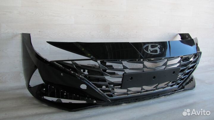 Hyundai Elantra 7 Бампер передний оригинал