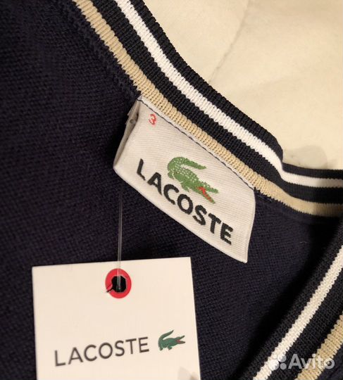Свитер Lacoste оригинал