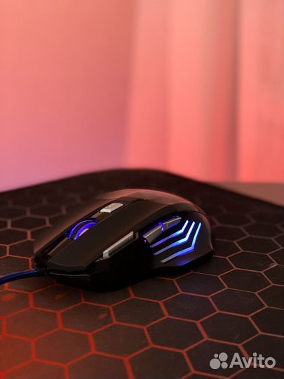 Мышь проводная игровая с подсветкой