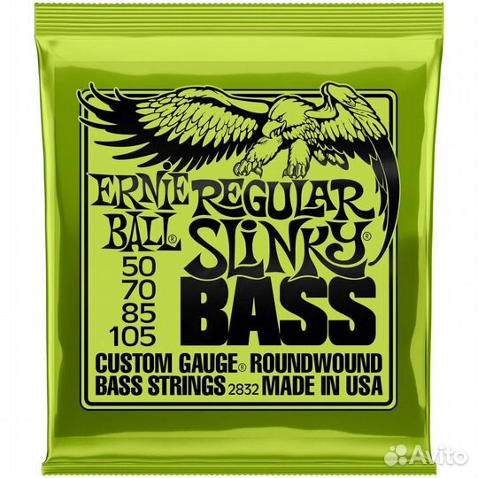 Ernie ball 2832 nickel wound slinky regular 50-105