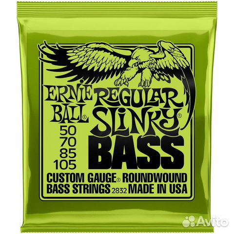 Ernie ball 2832 nickel wound slinky regular 50-105