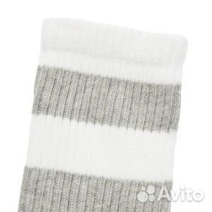 Комплект носков Uniqlo, 3 пары, белый/серый