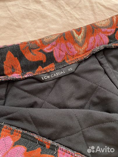 Юбка стеганая мини