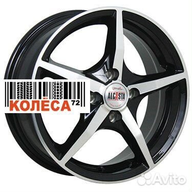Alcasta M56 6x15 5x100 ET38 Dia57.1 BKF