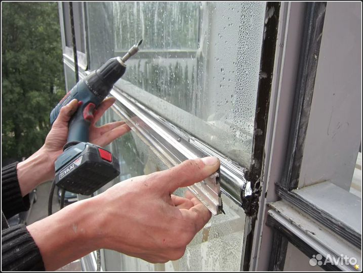 Ремонт окон Волгоград. Ремонт дверей. Отделка