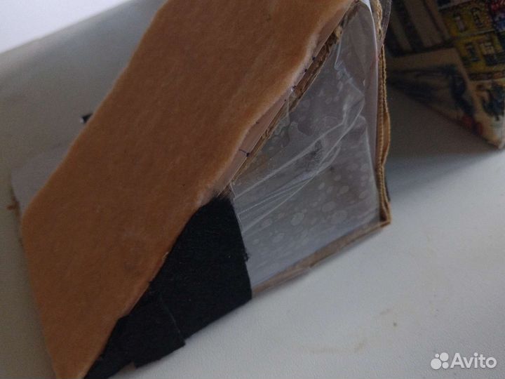 Картонный домик, ручной работы делала сама