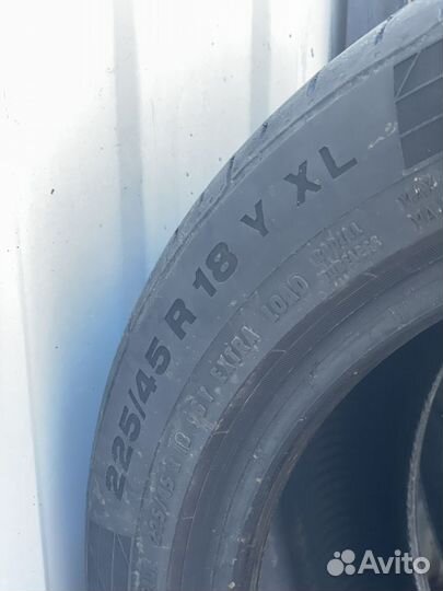 Continental ContiSportContact 5 SSR 225/45 R18 и 245/40 R18 97Y