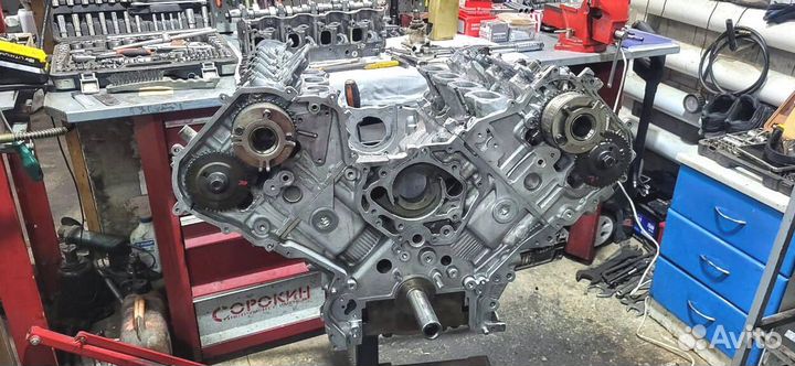 Двигатель VK56VD / для Nissan Patrol Y62 5.6