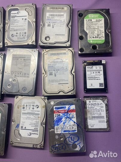 Жесткие диски 18 шт (лот)