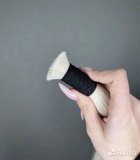 Натуральные волосы для наращивания 55 см