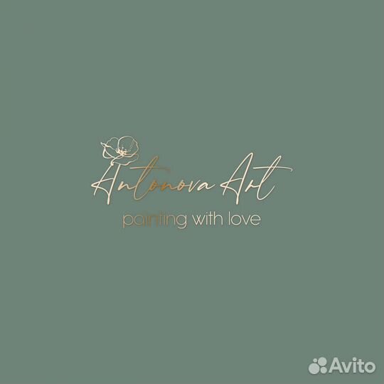 Картина маслом летний пейзаж лето река на холсте