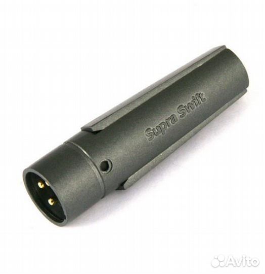 Разъем Supra swift 3M XLR light AU Grey