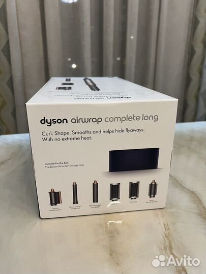 Стайлер Dyson airwrap complete long бронза никель