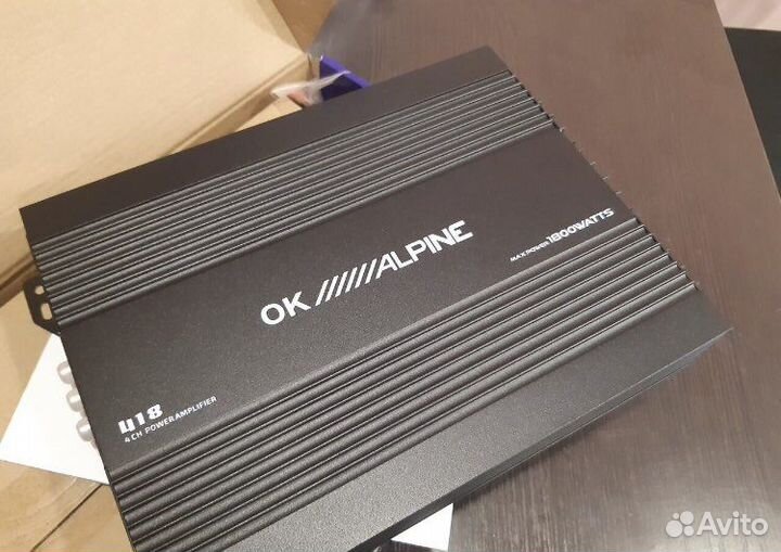 Усилитель alpine (4 канала)