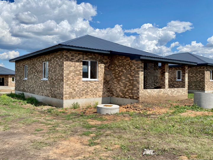 Коттедж 126 м² на участке 7 сот.