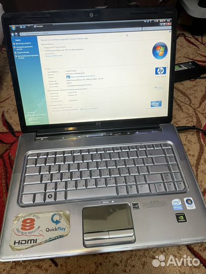 Ноутбук hp pavilion dv5