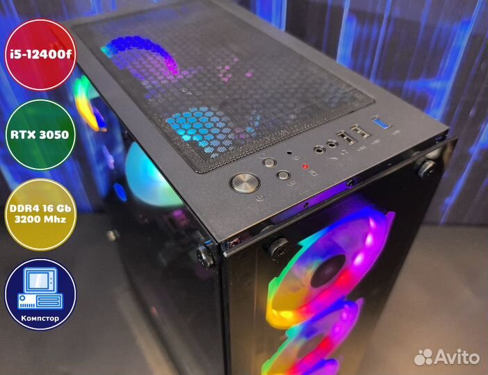 Сборка пк для 2к i5-RTX3050-16DDR4-CPJ78431625-B760