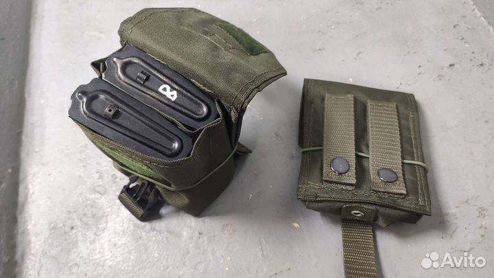 Подсумок свд на два магазина олива