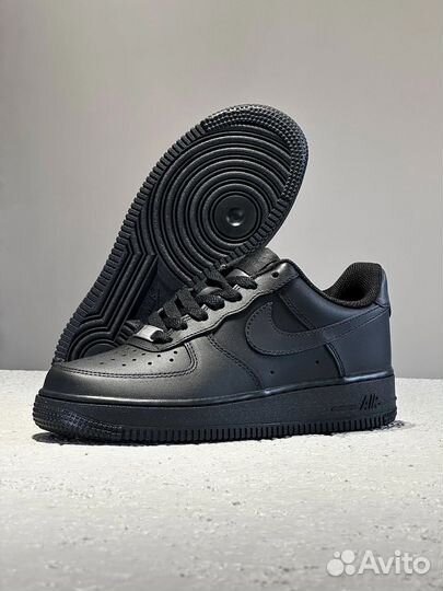 Кроссовки Nike Air force 1 натуральная кожа 40-45