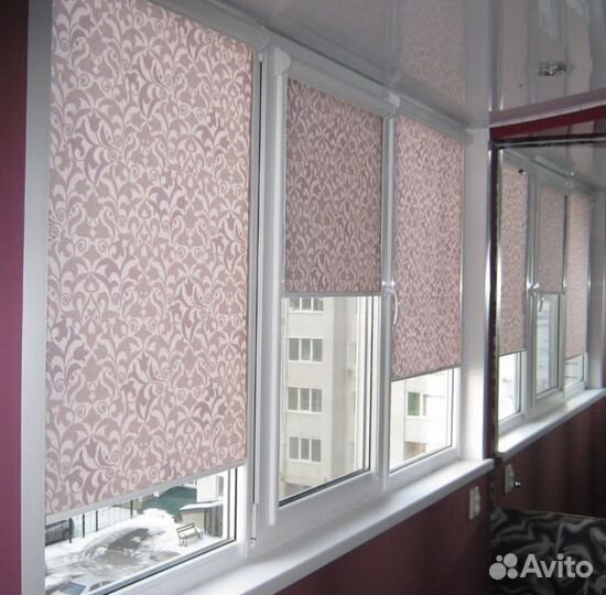 Кассетные рулонные жалюзи