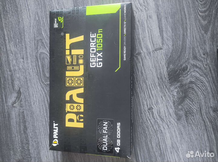 Видеокарта gtx 1050 ti 4gb