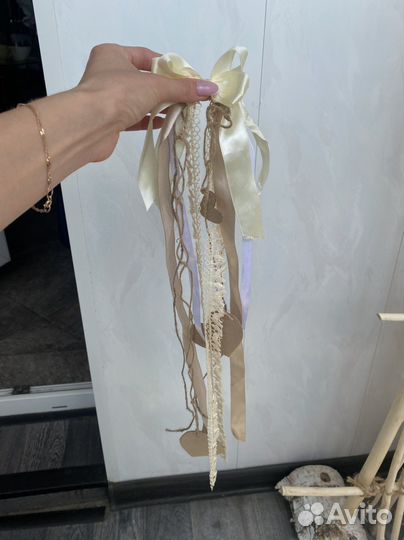 Ленточки, свадебный декор