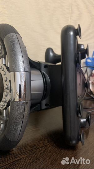 Руль Defender Forsage GTR черный