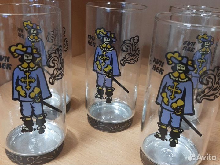 Хрустальные рюмки СССР 2 набора