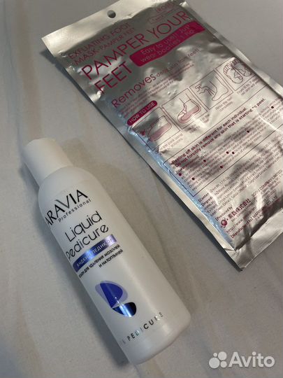 Носички sosu + новый жидкий педикюр аравия