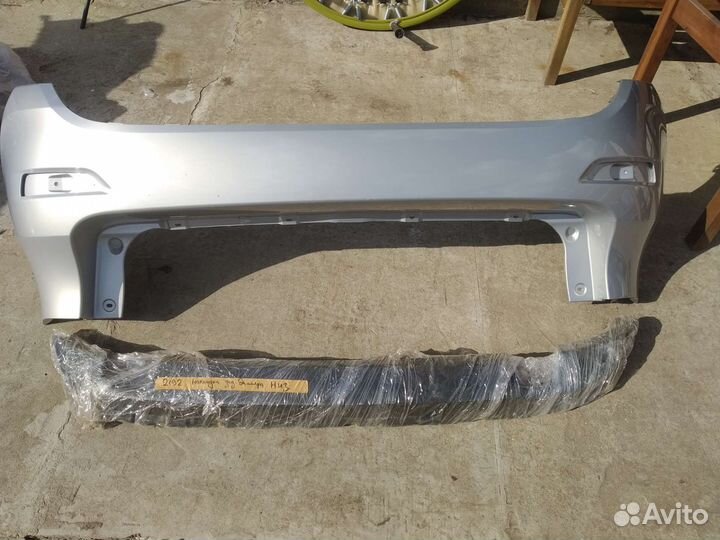 Калина 2 бампер крашенный