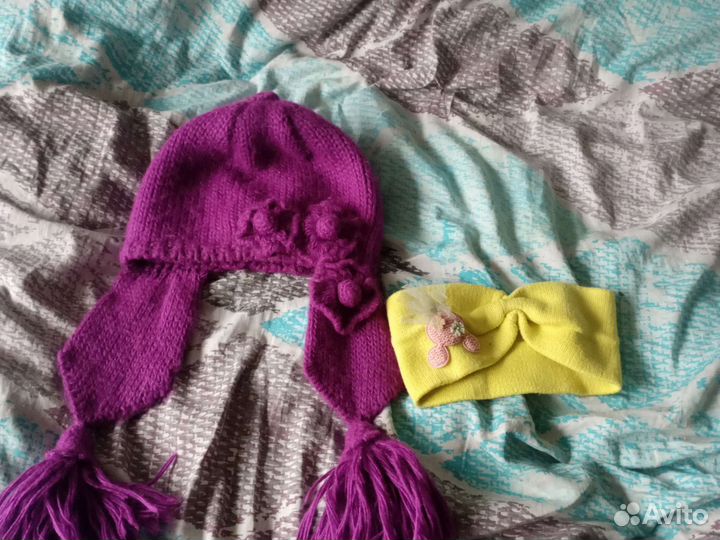 Комплект шапка, шарф