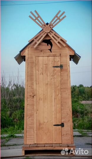 Уличный туалет с установкой BLU779