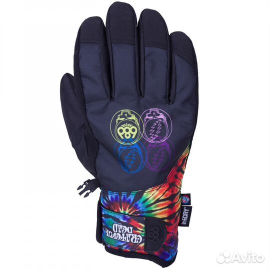 S) Перчатки 686 MNS primer glove grateful dead B