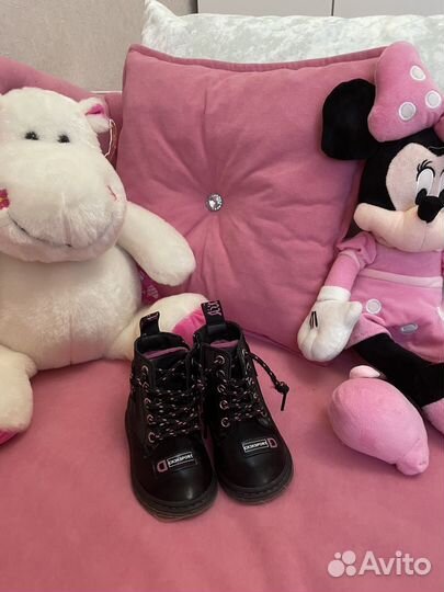 Ботинки демисезонные для девочки 21 размер