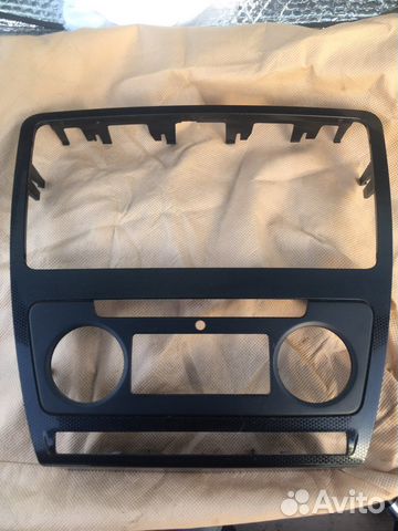 Рамка магнитолы и климата Octavia A5