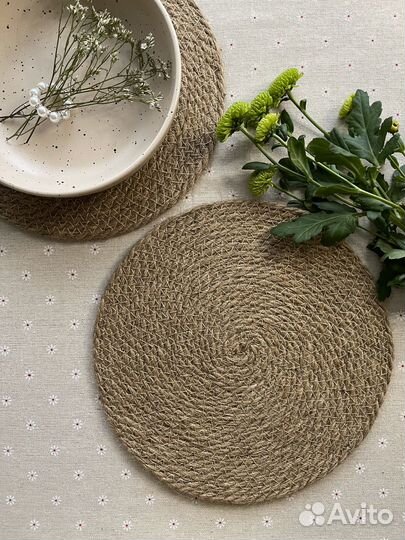 Плейсмат джутовый