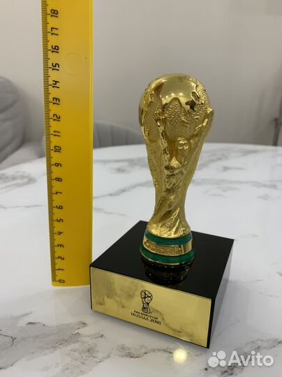 Подарочный кубок мира FIFA 2018 Высота 15,5 см
