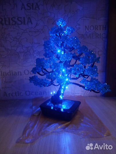 Деревья из бисера и бусин