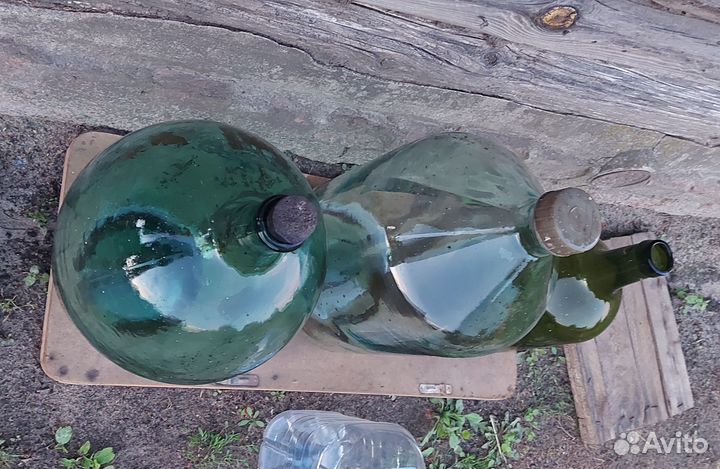 Бутыль стеклянная СССР