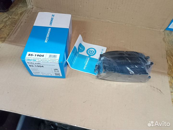 Передние колодки Kia Rio 1, Shuma 2, Cerato 1