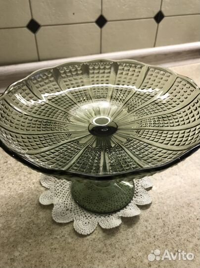 Ваза для фруктов ф-ка неман 60е годы