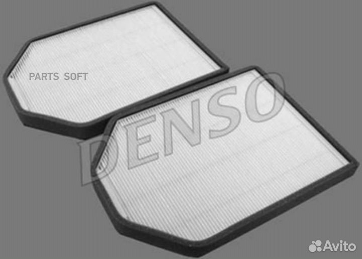 Denso DCF400P Фильтр салона к/кт 2шт