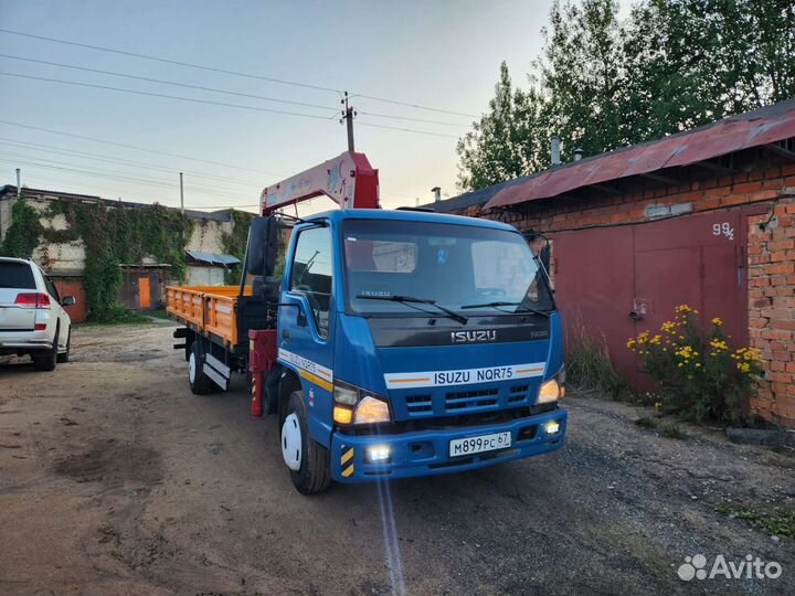 Isuzu NQR75 с КМУ, 2008